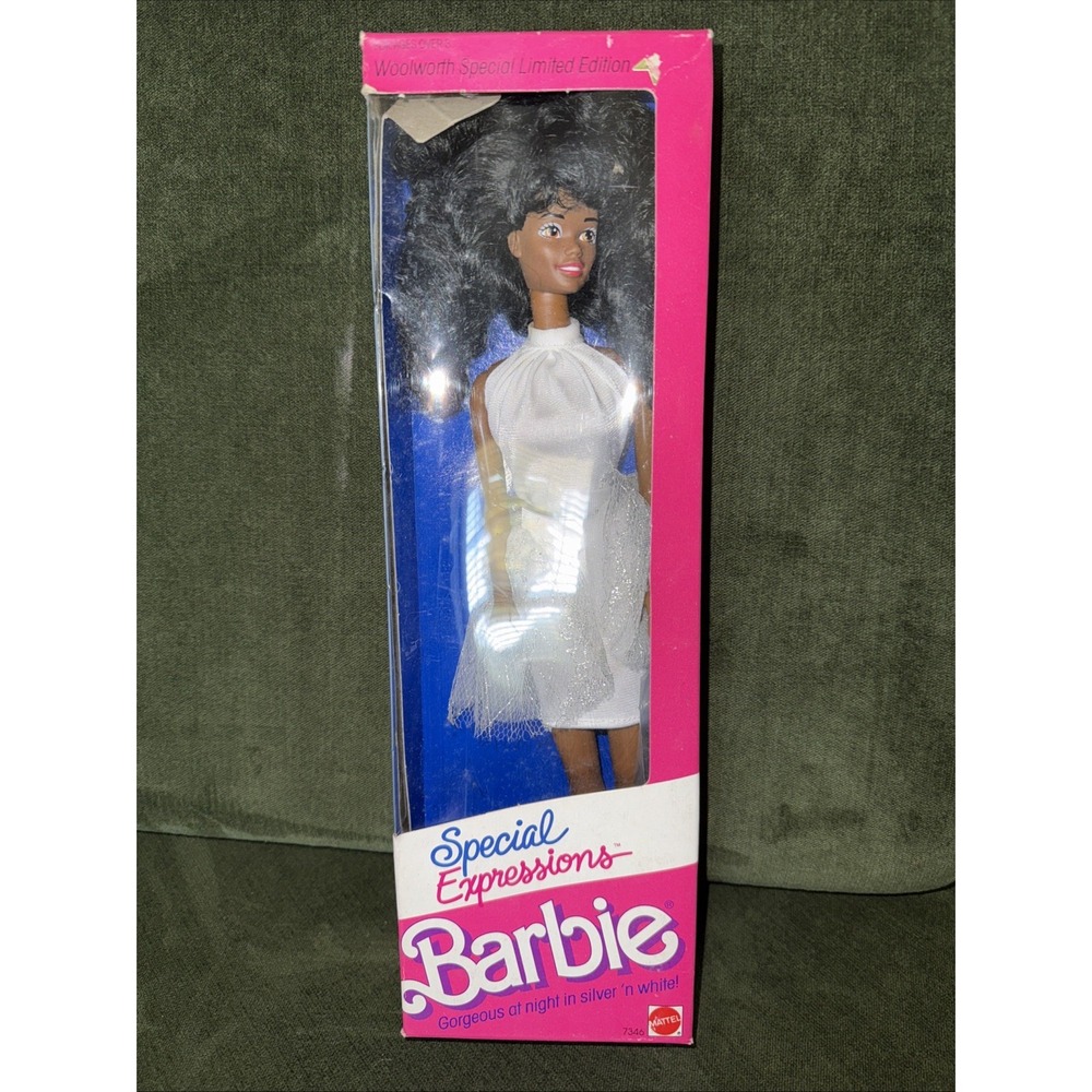 Mattel Barbie special Expressions‎ 1989 Woolworth African American 7346